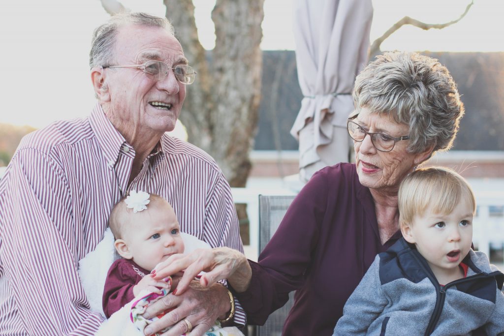 grandparents with great memory