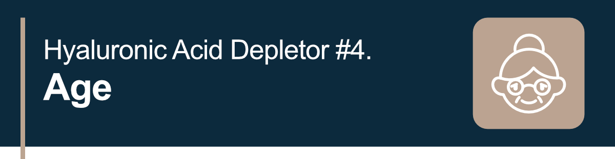 Hyaluronic Acid Depletor #4. Age