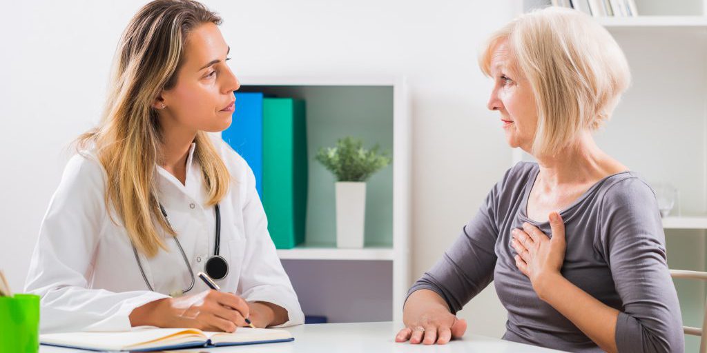 patient with chest pains